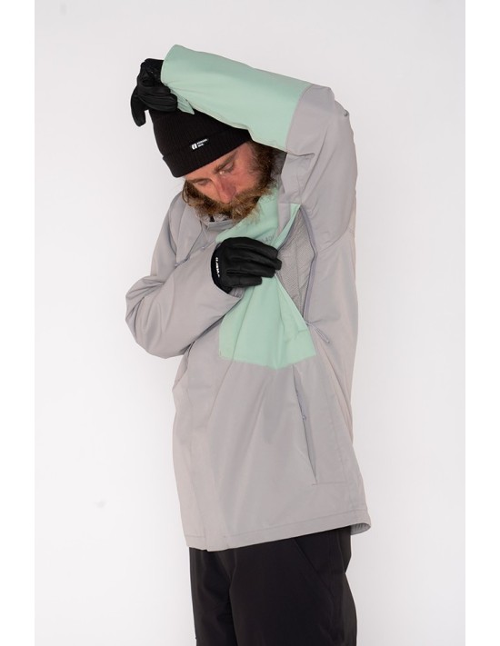 Herren Skijacke Neu Armada Oden Pewter Größe S, M, L, XL