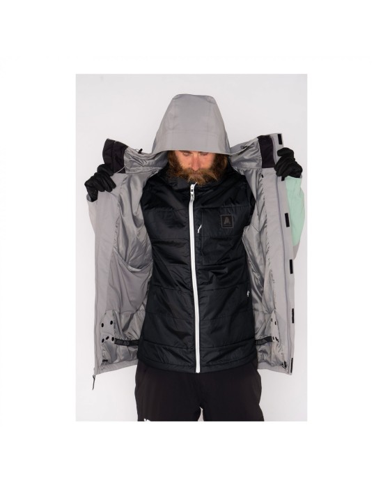 Herren Skijacke Neu Armada Oden Pewter Größe S, M, L, XL