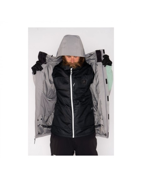 Herren Skijacke Neu Armada Oden Pewter Größe S, M, L, XL