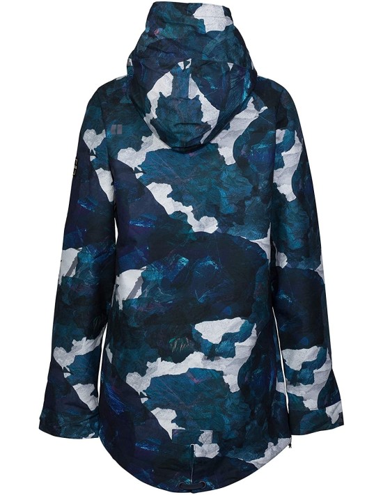 Damen-Skijacke Neu Armada Saint Pull Over Jkt Ocean Größe XS, S, M, L