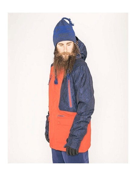 Herren Skijacke Neu Armada Basalt Chili Größe S, M, L, XL