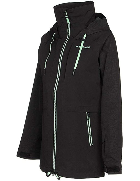 Neu Damen Skijacke Armada Gypsum Black Größe S