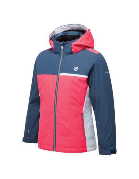 Neu Junior Skijacke Dare 2B Depend Jacket Dark Denim / Neon Pink