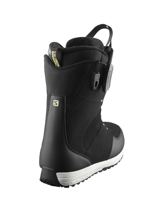Neue Salomon Ivy Black / Lime 2021 Snowboots