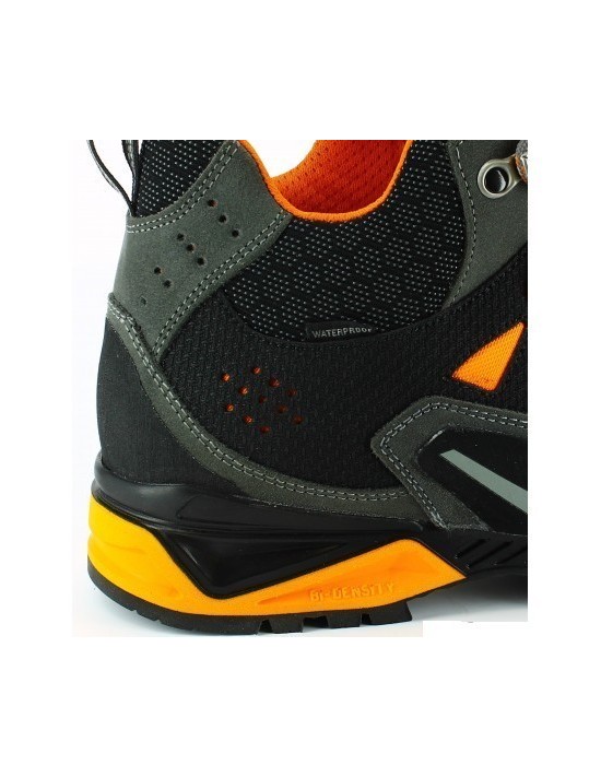 Herren-Wanderschuh Garsport Mountain Tech Mid Antracite/Arancio