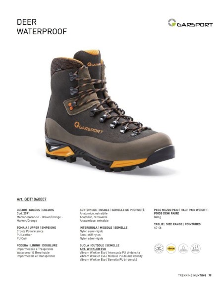 Chaussure de Montagne Homme Garsport Deer