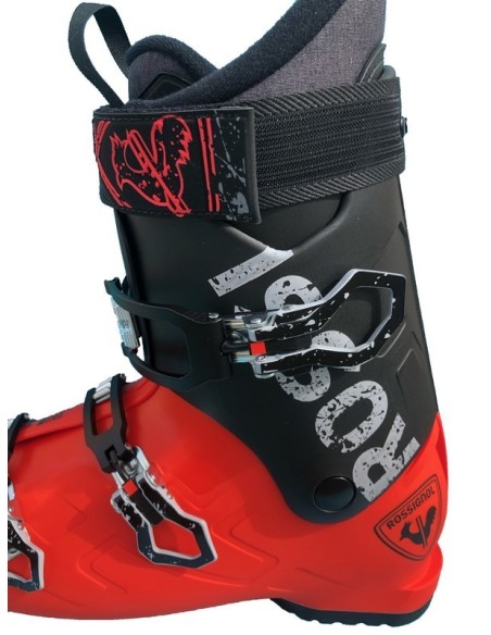Neue Skischuhe Rossignol Evo R Black Red 2024 Größe von 26 bis 32.5 Mondopoint