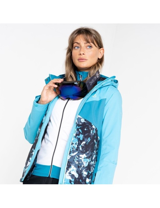 Skijacke Women Neu Dare 2B Determined Jacket River Blue