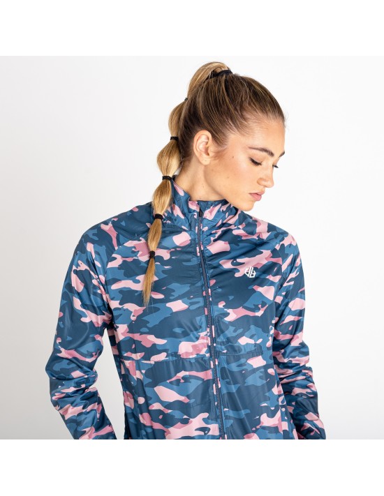 Windbreaker Women Dare 2b Resilient Powder Pink / Camo