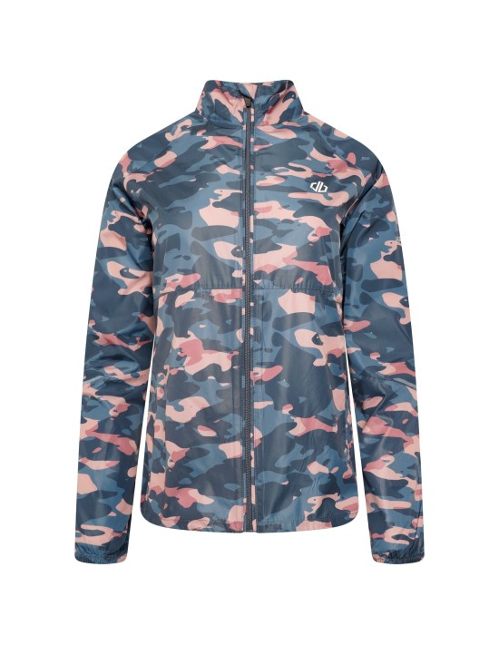 Windbreaker Women Dare 2b Resilient Powder Pink / Camo