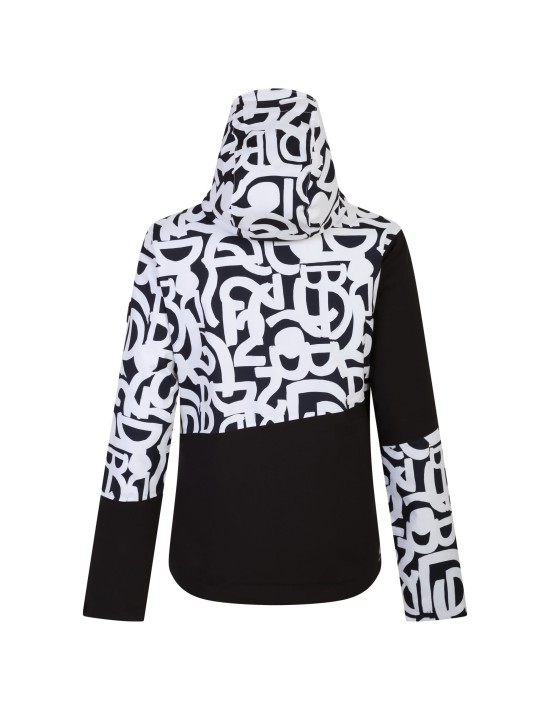 Skijacke Women Dare 2B Ice Jacket Black Graffiti 2024