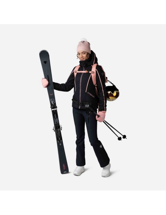 Skijacke W Flat Black Rossignol 2024