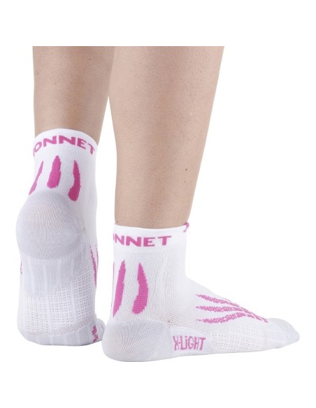 Socke kurz Run und Trail Monnet Run X-Light Pink