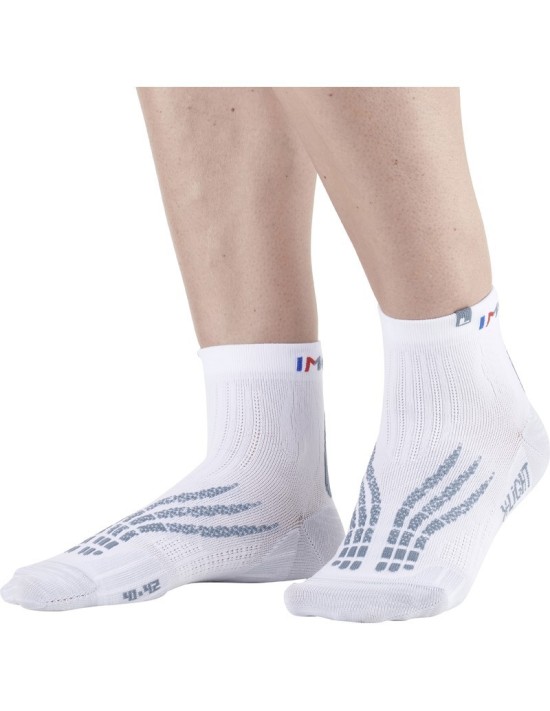 Monnet Run und Trail Kurzsocken Run X-Light White