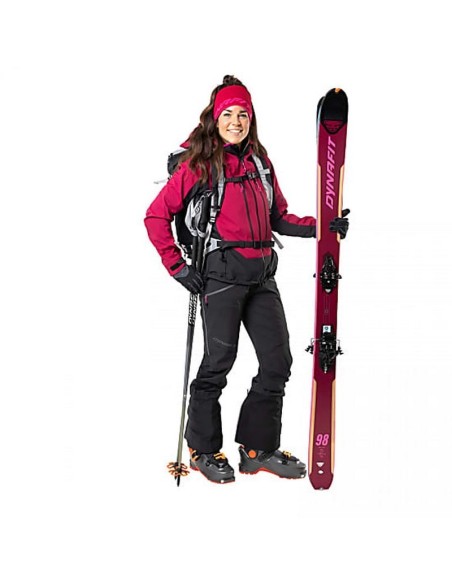 Dynafit Free Infinium GTX Hybrid W Beet Red Touring Skijacke