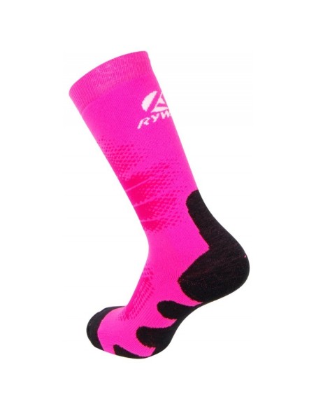 Rywan Lot de 2 paires chaussettes de ski Enfant