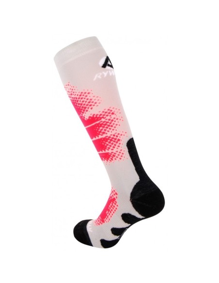 Rywan Lot de 2 paires chaussettes de ski Enfant
