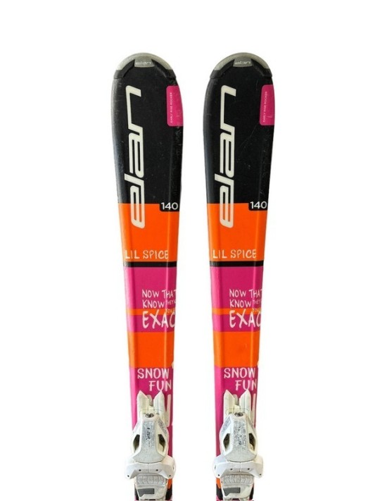 Ski Junior Occasion Elan Lil Spice + Fix