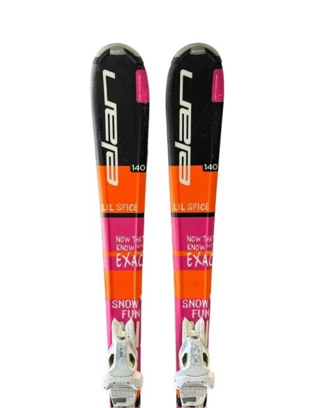 Ski Junior Occasion Elan Lil Spice + Fix