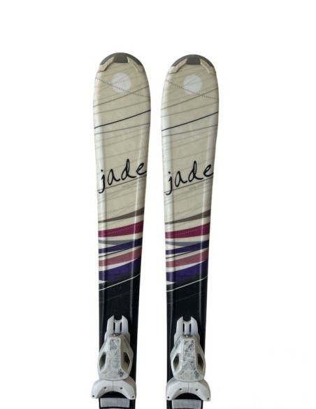 Ski junior Gebrauchte Elan Stuff Jade + Fix