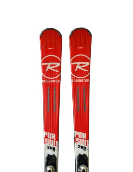 Ski Gebrauchte Rossignol Pursuit 200 Red + Fix Look
