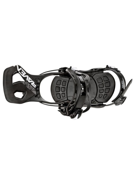 Fixations de snowboard Système Raven FTM450 Black Taille M(39 à 43), L(43 à 46), XL(44 à 47)