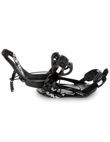 Snowboard Bindungen System Raven FTM450 Black Größe M(39 bis 43), L(43 bis 46), XL(44 bis 47)