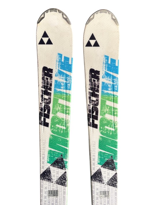Ski Occasion Fischer Motive XTR Weiß Grün Blau + Fix