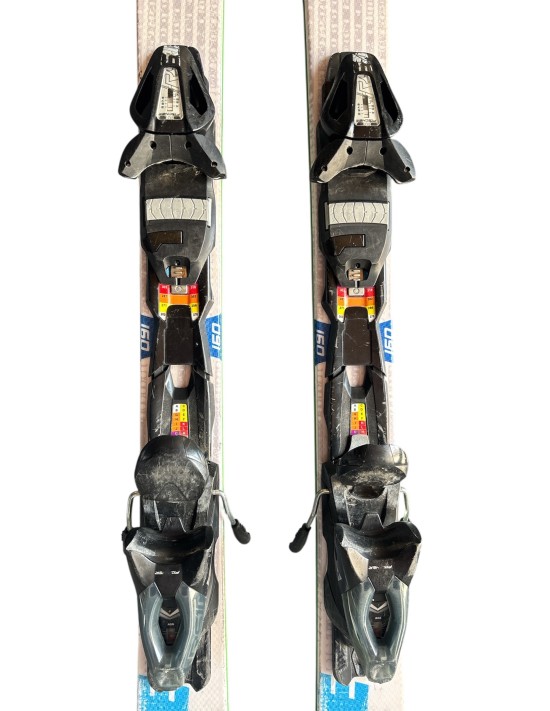 Ski Occasion Fischer Motive XTR Weiß Grün Blau + Fix