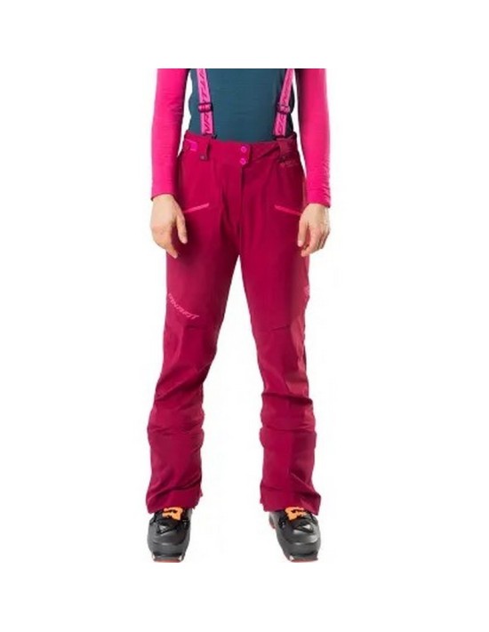 Pantalon de Ski de Randonnée Dynafit Free Infinium Goretex Beet Red W 2024
