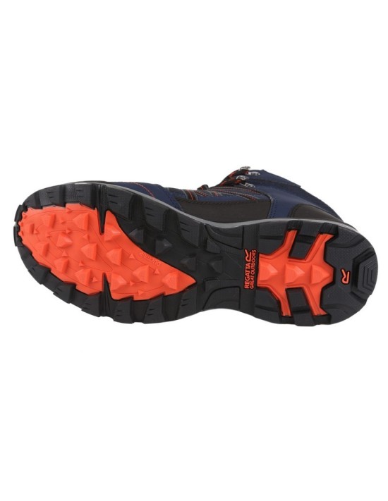 Chaussure de Montagne Homme Regatta Samaris II Mid Navy / Burnt Salmon