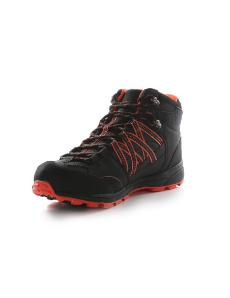 Regatta Lady Samaris II Mid Black / Neon Peach Damen Bergschuh