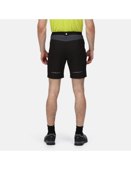 Regatta Mountain Short II Black Herren-Wandershorts