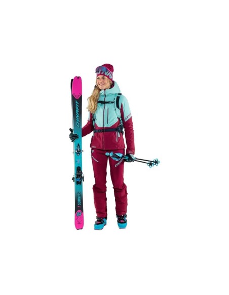 Pantalon de Ski de Randonnée Dynafit Radical Goretex Infinium W Beet Red