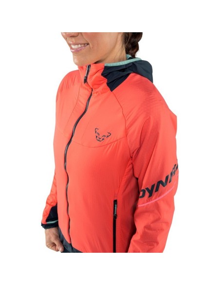 Dynafit Women's Mezzalama Polartec Alpha JKT W Hot Coral Jacket Größe M