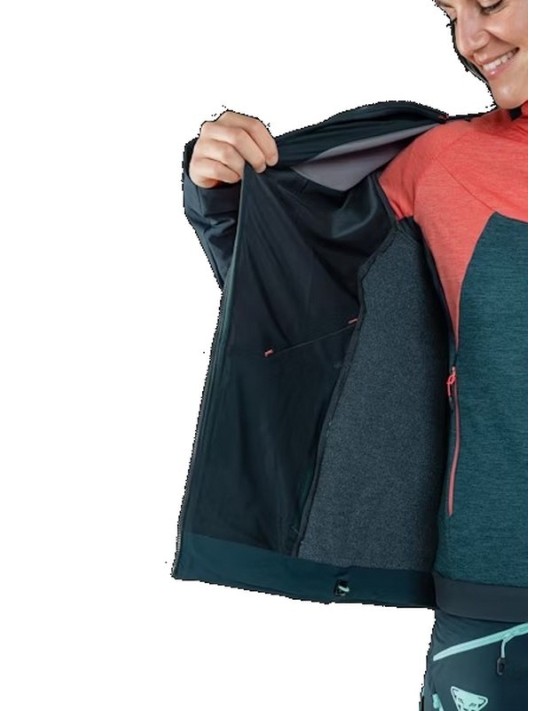 Dynafit Radical Infinium Hybrid W Hot Coral Touring / Freeride Skijacke