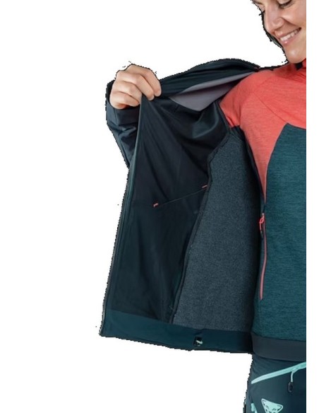 Veste de ski de randonnée / Freeride Dynafit Radical Infinium Hybrid W Hot Coral