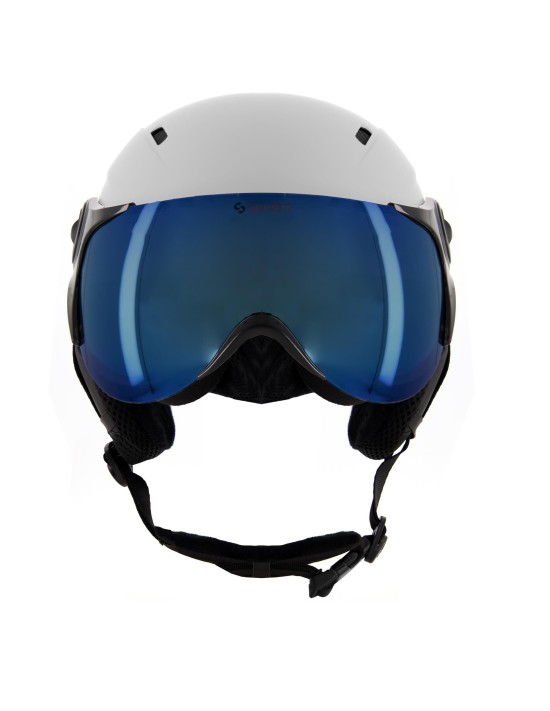 Casque de ski visière Sinner Typhoon Visor White S2