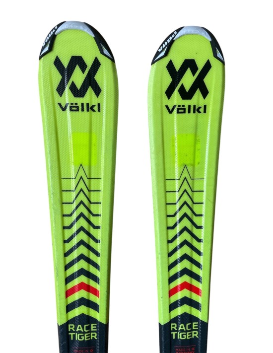 Ski Occasion Volkl Racetiger Yellow Junior + Fix marker