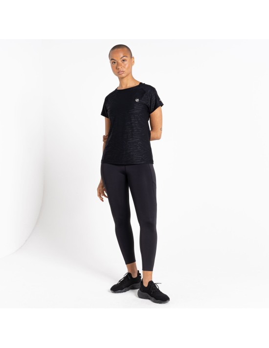 Sport-T-Shirt Women Dare 2B Defy II Tee Black