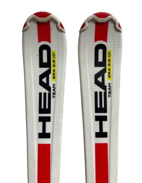 Ski Junior Occasion Head Supershape Era Blanc + Fix