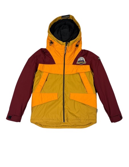 Herren Bergjacke Neu Napapijri Admon Orange