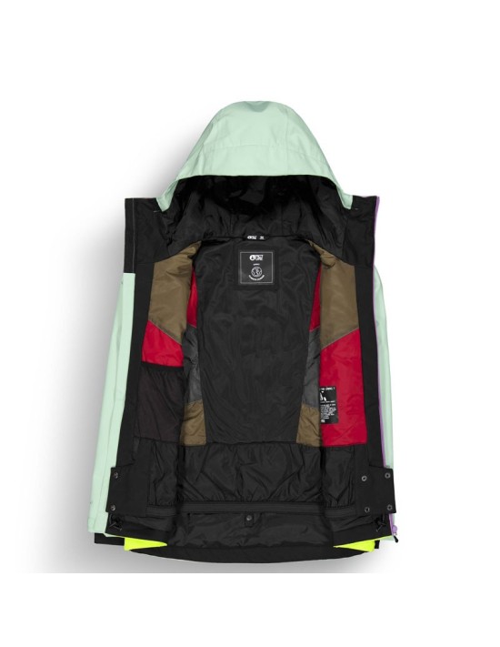 Veste de ski Femme Picture Seakrest Silt Green Orchid Acid