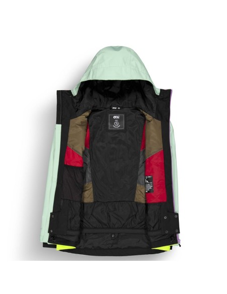 Veste de ski Femme Picture Seakrest Silt Green Orchid Acid