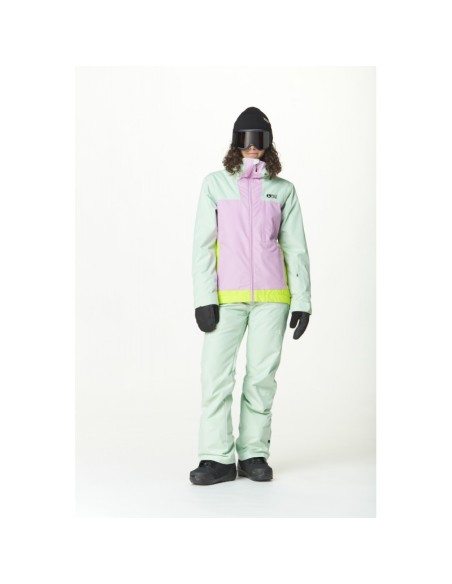 Veste de ski Femme Picture Seakrest Silt Green Orchid Acid
