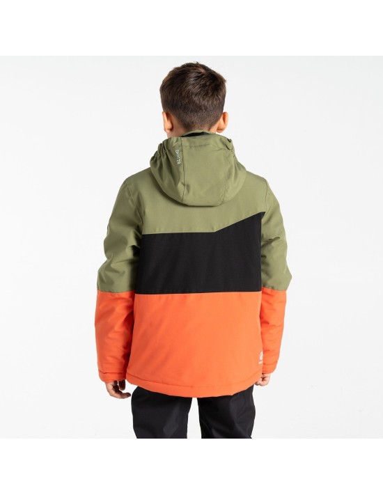Neu Junior Skijacke Dare 2B Steazy II Jacket Olive Green Black