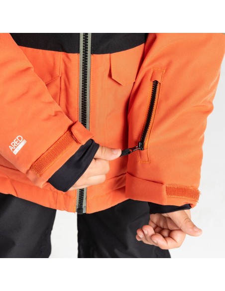 Neu Junior Skijacke Dare 2B Steazy II Jacket Olive Green Black