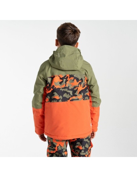 Veste de Ski Junior Neuve Dare 2B Traverse II Jkt Orange Rust Camo