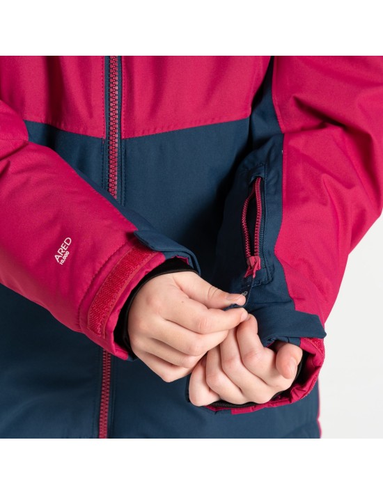 Neu Junior Skijacke Dare 2B Impose IV Jkt Berry Pink