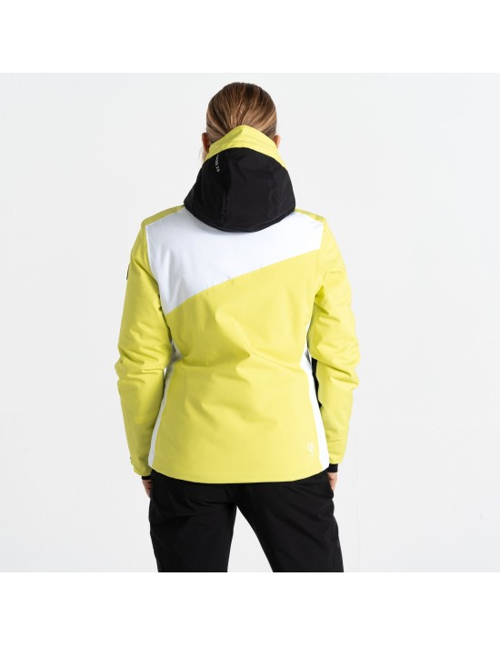 Skijacke Women Neu Dare 2B Chute Jacket Yellow Plum
